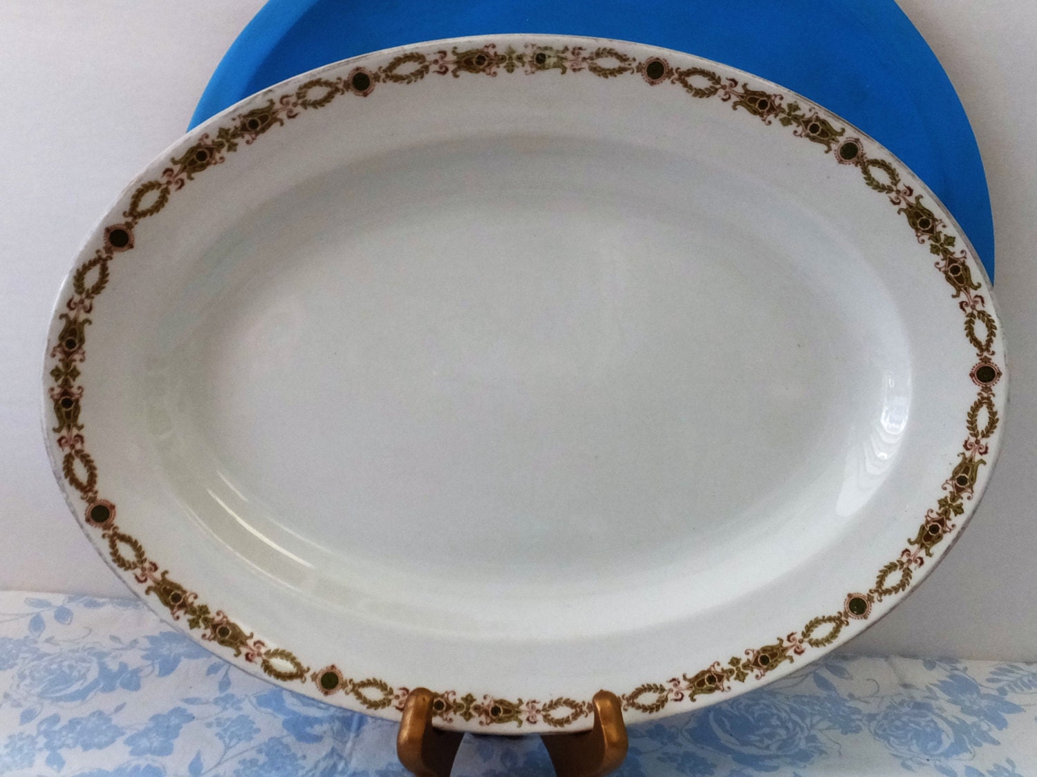 Antique Oval Meat or Serving Platter Grindley