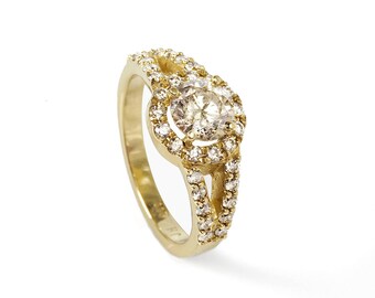 On sale!!Diamond Ring 1.50 ct- Engagement ring -Wedding band- Promised ring-Bridal Jeweler- Wedding & Engagement-Anniversary ring