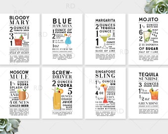 Printable Cocktail Recipes | moscow mule cocktail printable wall art cocktail recipe Printable Cocktail Recipes | moscow mule cocktail printable wall art cocktail recipe