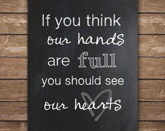 50% OFF SALE Teacher Appreciation Good Hands Printable