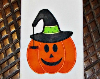 Halloween Applique Design Embroidery