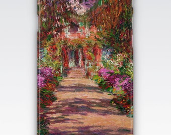 iPhone 6s Case, iPhone 6 Plus Case, iPhone 5s Case, iPhone SE Case, iPhone 5c Case, iPhone 7 case - The Garden Path at Giverny by Monet
