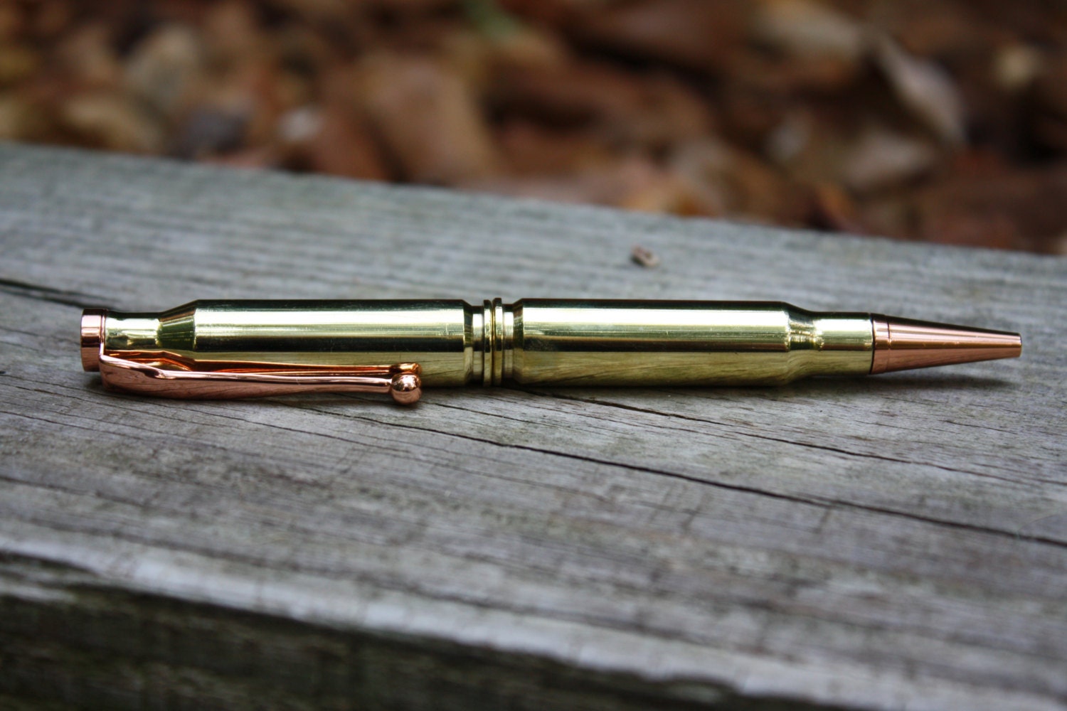 bullet pen 308 caliber bullet ink pen with black ink copper