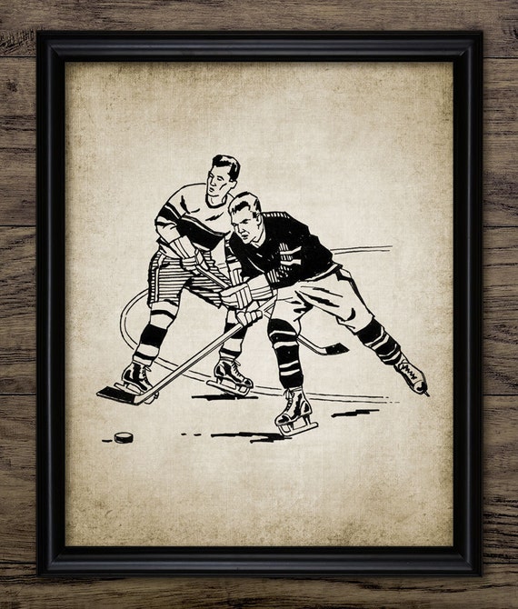 Vintage Hockey Prints 78