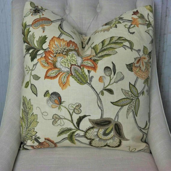 SALE Pillow Cover BOTH SIDES Designer Pillow Cover
