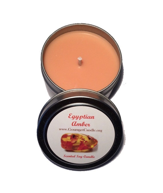 Egyptian Amber Soy Candle. Energy Ritural Candle relaxation
