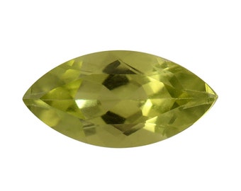 Hebei Peridot Loose Gemstone Marquise Cut 1A Quality 10x5mm TGW 0.80 cts.