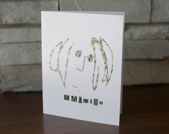 John Lennon Imagine Note Cards