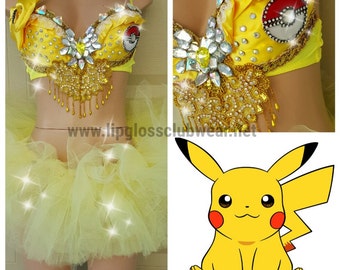 Pokemon Pikachu Costume, Pokemon Costume, Cosplay Costume, Pokemon Cosplay, Adult Women Costume