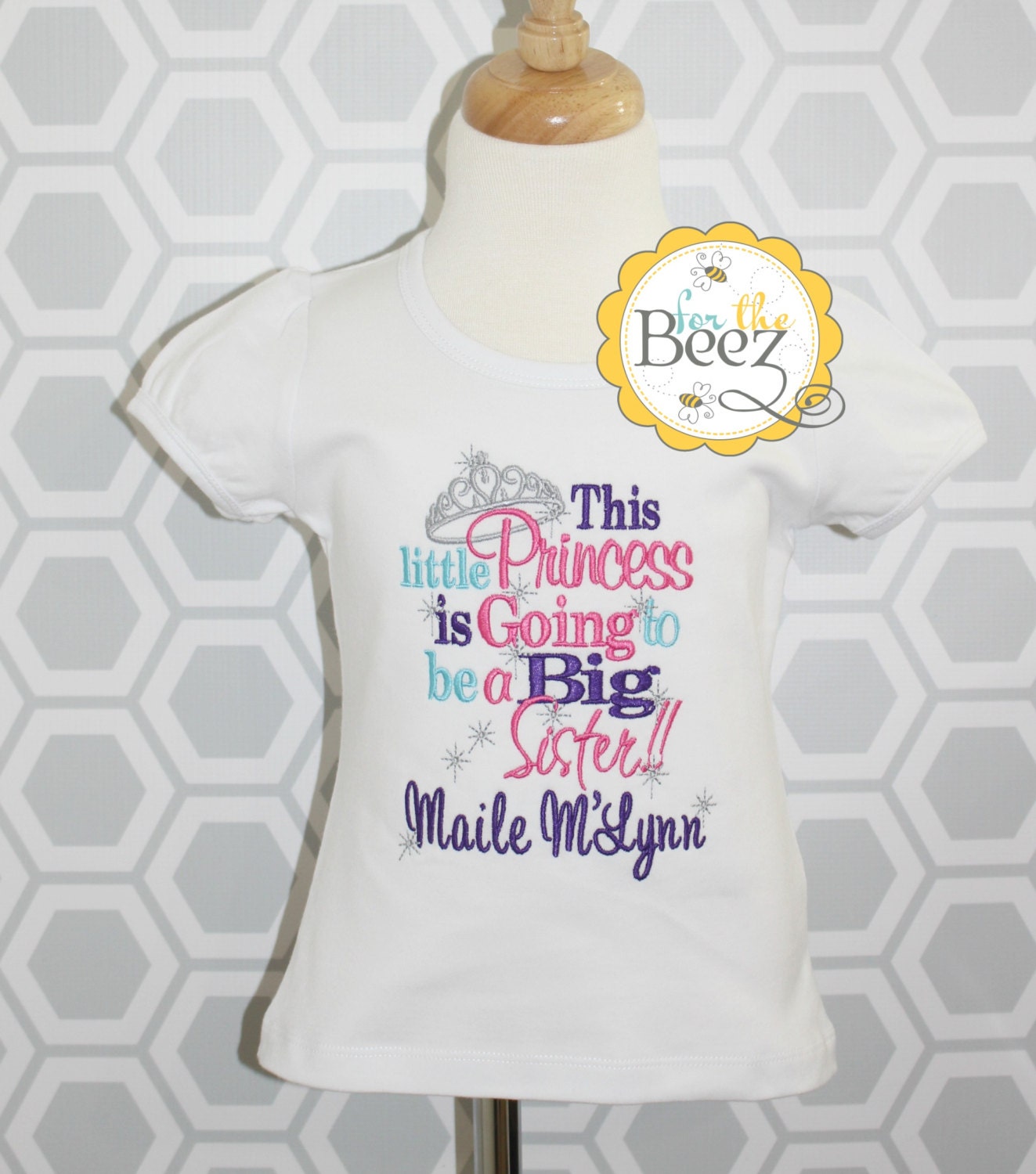 big sister princess shirt