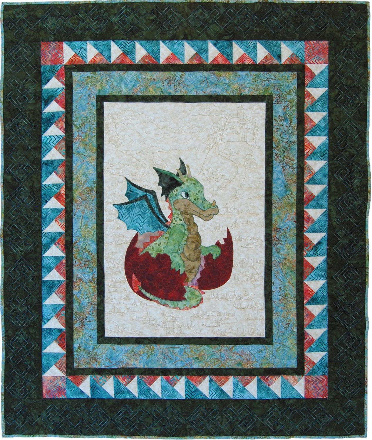 baby quilt pattern pdf dragon quilt baby shower gift