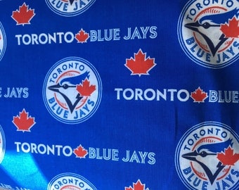 31 inch remnant Toronto Blue Jays Fabric