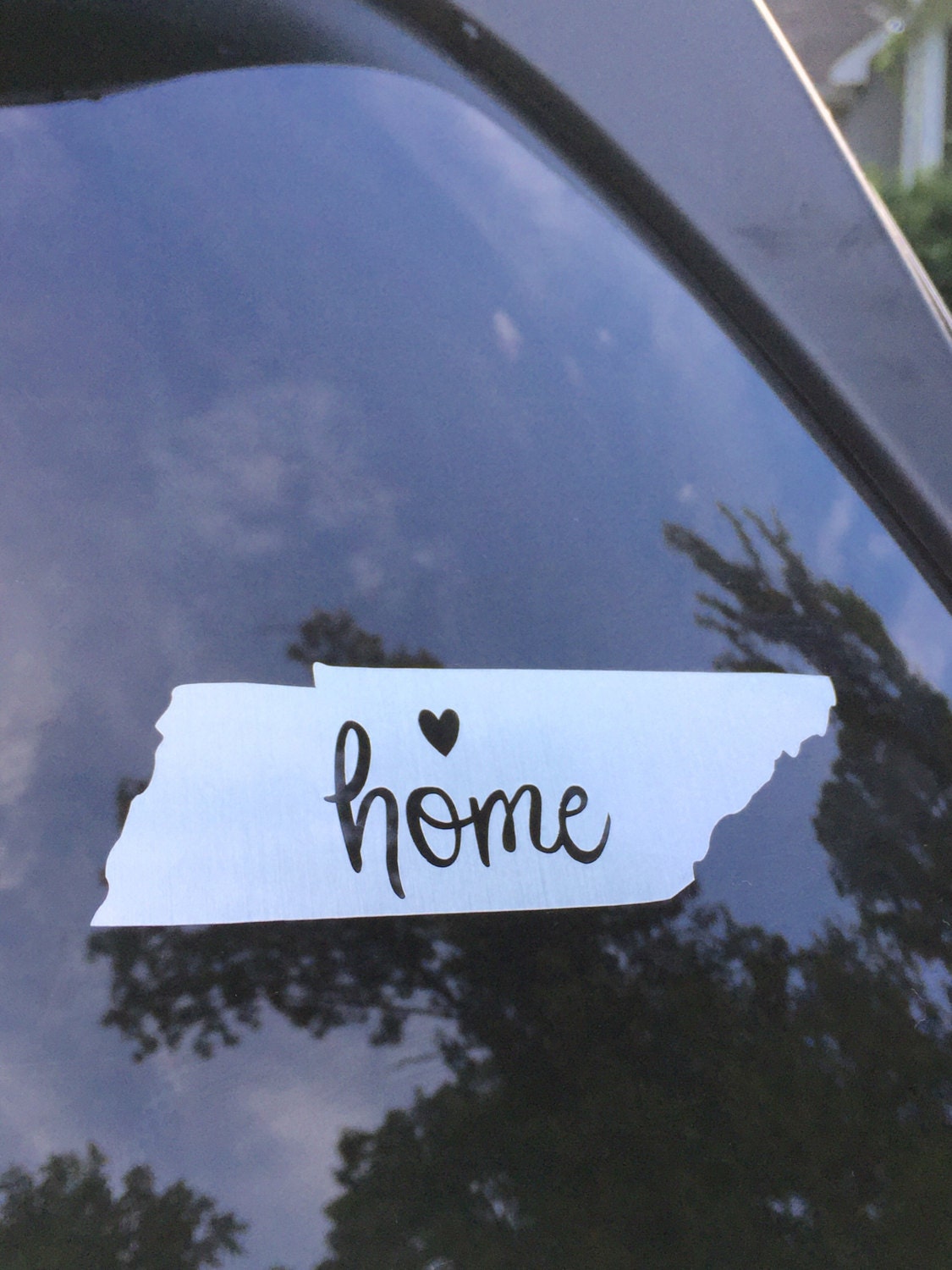 Tennessee Home State Decal Car Decal OUTDOOR vinyl