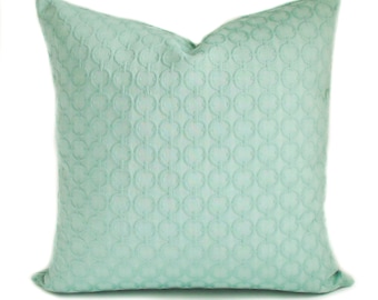 Sea green pillows Etsy