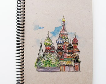 Russia Series Spiral Notebook 4