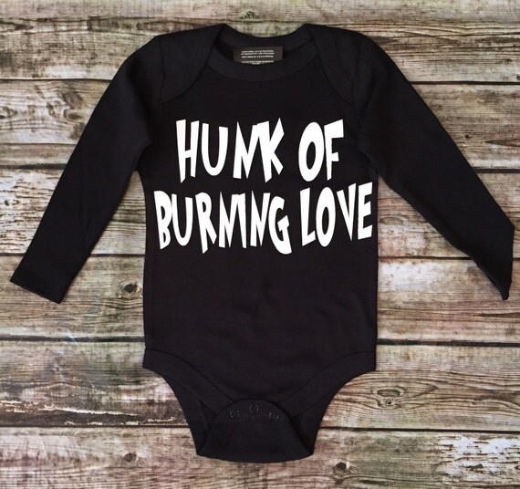 Items similar to Baby Boy Clothes, Baby Boy bodysuits, Hunk Of Burning