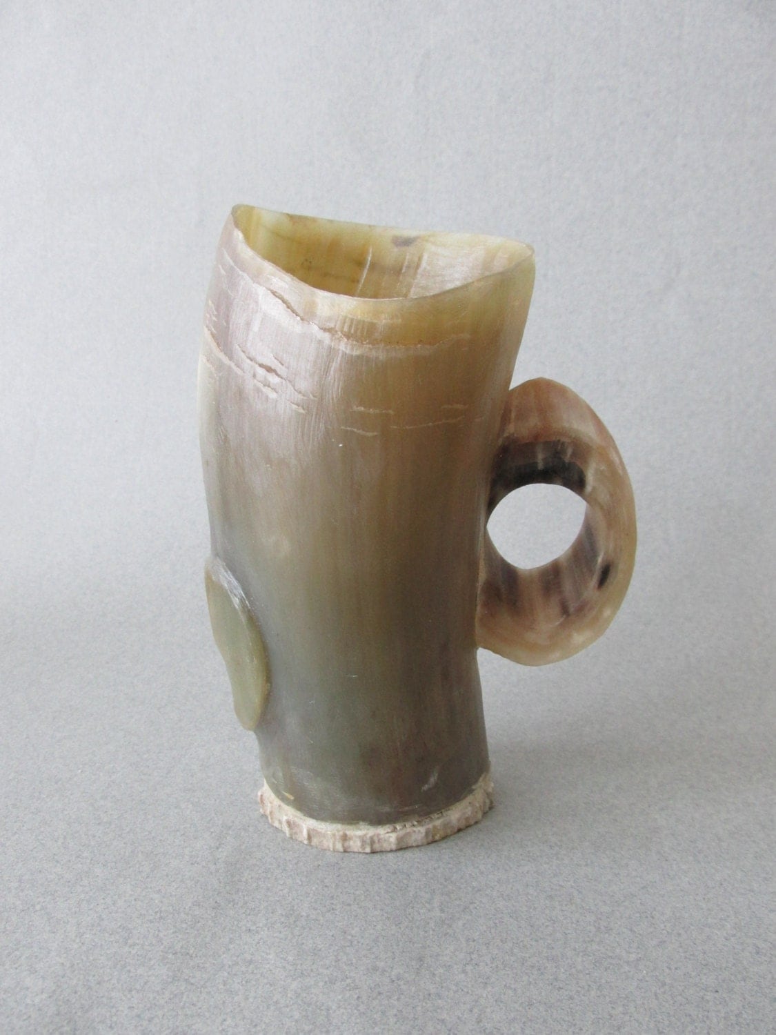 Vintage Horn Mug horn cup viking mug ceremonial horn