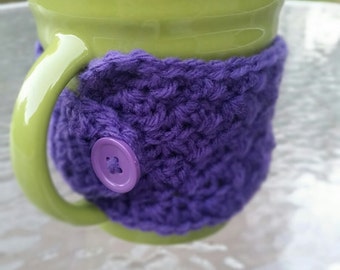 Mug Cozy, Crochet Mug Cozy, Mug Cover