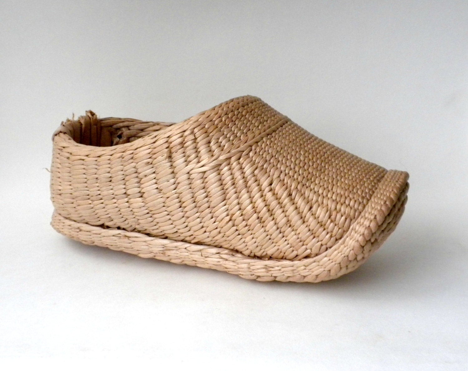 shoes in basket