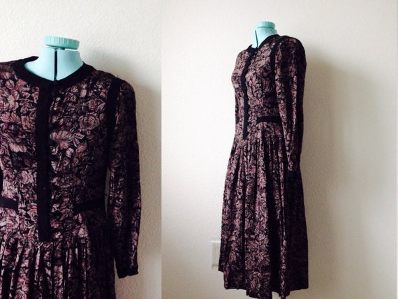 90s Poet Bohemian Dress by OlympicVintage steampunk buy now online