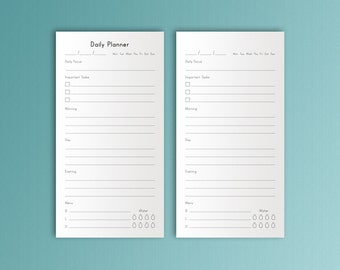 Life Planner Midori TN 4.33x8.25 Travelers Notebook Printable