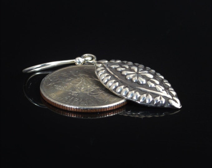 Floral Statement Earrings, Floral Earrings, Bohemian Earrings, boho earrings, Tribal Earrings,Silver Earrings,Marquee Earrings,Drop Earrings