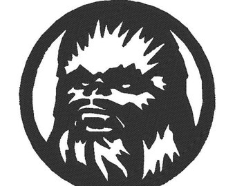 Chewbacca - Star Wars (embroidery design)