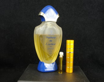 Vintage, Niche, Old Perfume, Panthere De Cartier Eau De Toilette Sample Vial/Spray, Rare, old formula, discontinued, hard to find