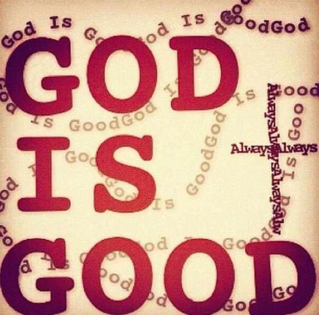 2003 год словами. God is good.