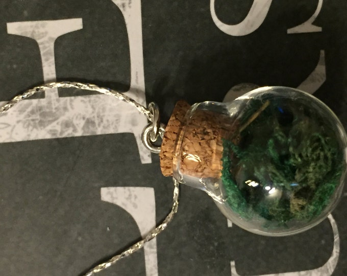 Moss Terrarium Necklace