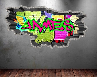 Graffiti Name On Bedroom Wall(30).jpg