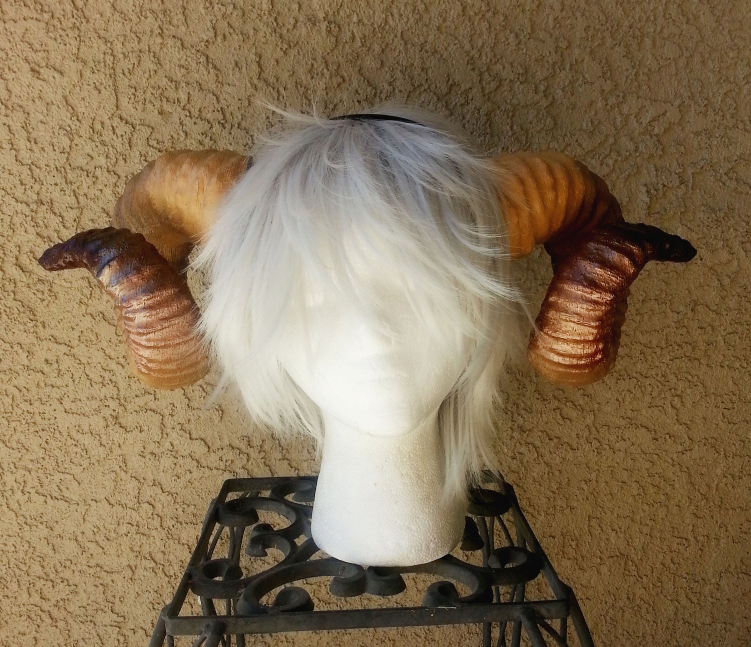 NEW ARRIVAL RAM horns headband 3D printed cosplay comicon