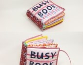 Busy book Colored book Quiet book Soft book Best toddler book Motor skills Textile developing book Activity for baby Eco toy Montessori gift