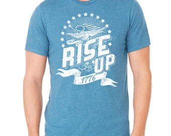 Hamilton Shirt, America Rise Up Shirt, Hamilton Musical Shirt, Hamilton Fan, 4th of July Tshirt, Independence Day, 1776 Patriotic Shirt
