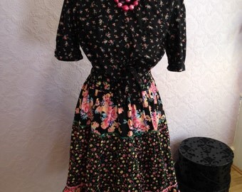 The Frida Skirt. Tex-Mex Style Folk Skirt