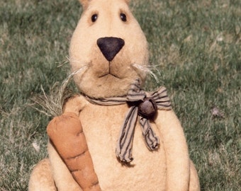 Cloth Doll PATTERN "Big Boy Bunny" HHF409