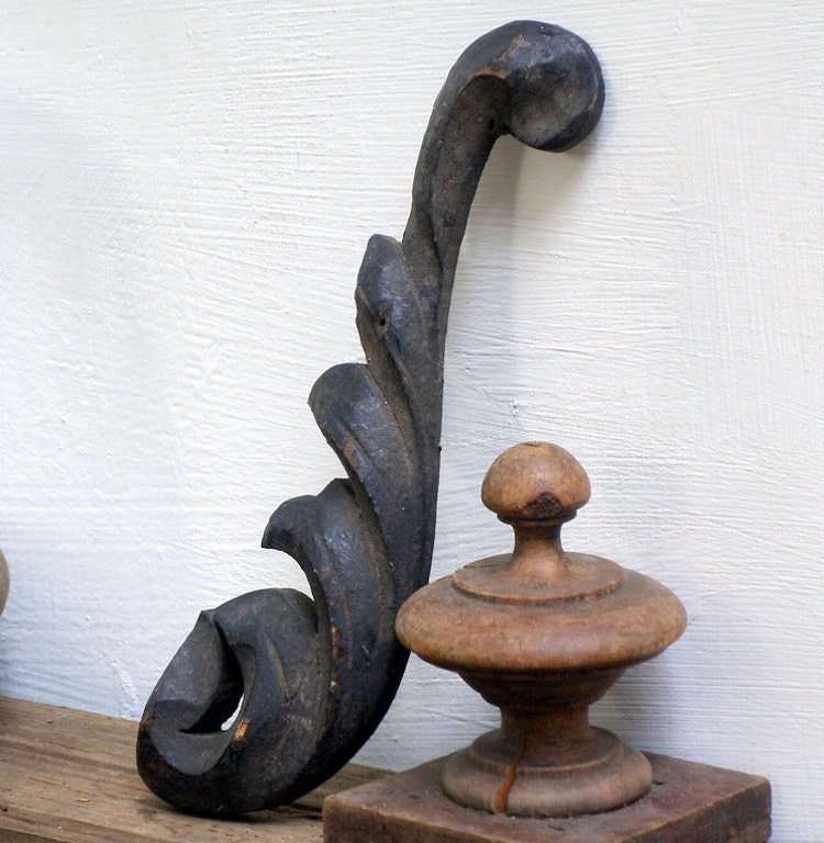 Architectural Embellishment Vintage Wood Furniture by LifeProject