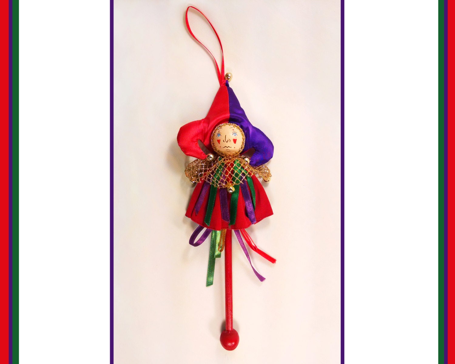 Jester Christmas Ornament 