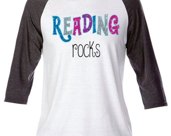 reading rocks t shirt