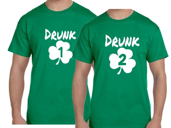 drunk one and drunk two shirts