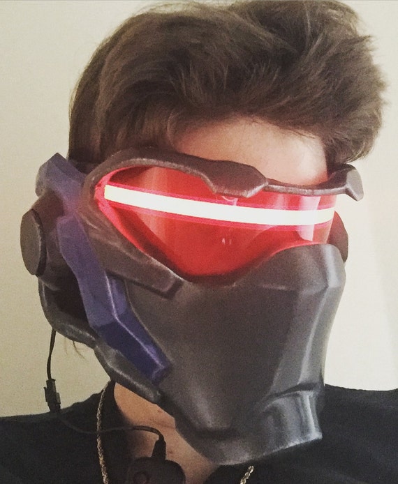 Soldier 76 Mask from Overwatch by ProjectProps on Etsy