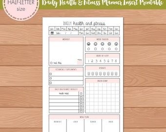 Health And Fitness Planner