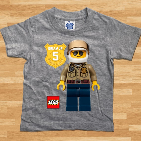 t shirt lego city