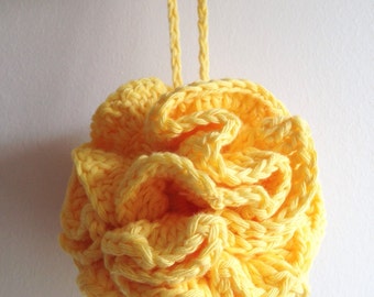 puff crochet cotton shower