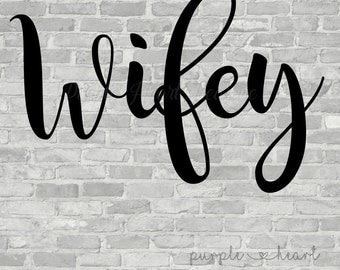 Download Wifey svg | Etsy