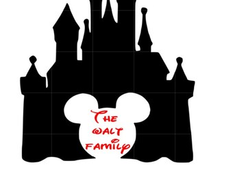 Personalized disney car decal