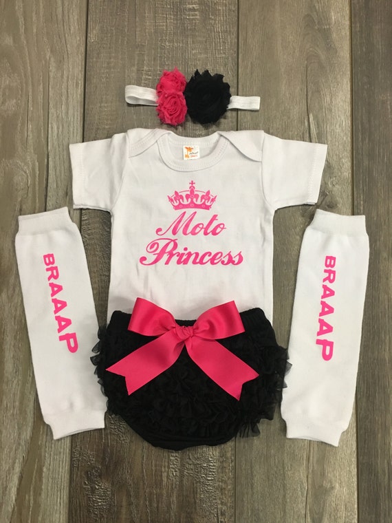 Motocross Baby Outfit Motoprincess Baby By Mylittlerascal