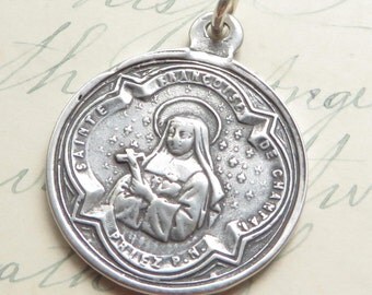St Jane de Chantal Medal / St Francis de Sales medal- Patron of in-law problems, forgotten people & loss of parents