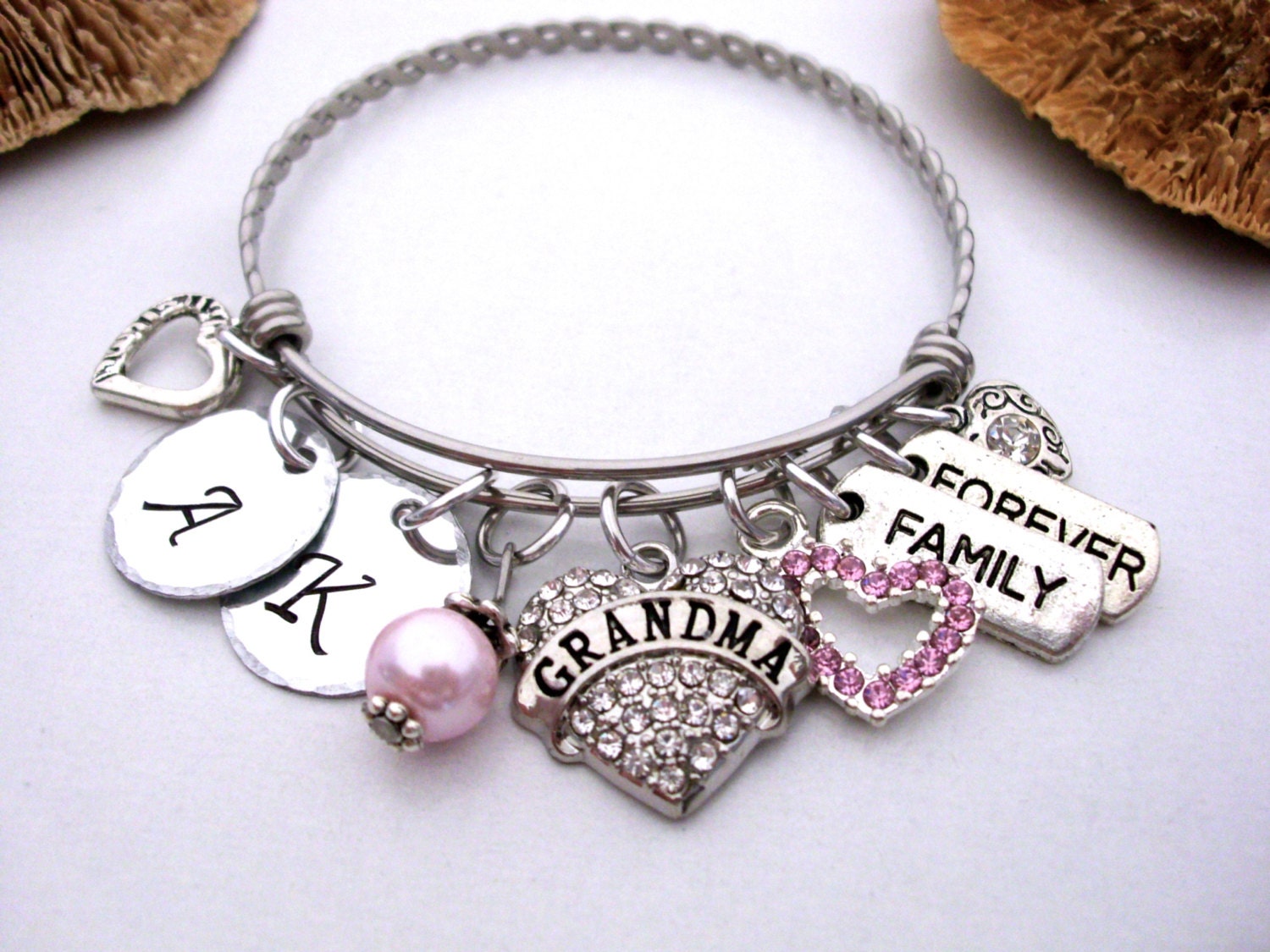 Grandma Bracelet Grandma Jewelry Personalized Grandma