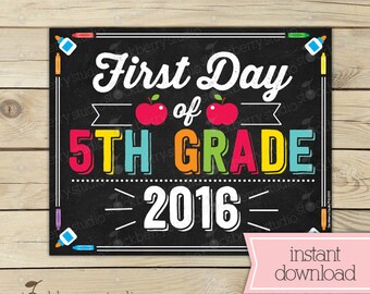 Last Day of Kindergarten Sign Last Day of by stockberrystudio